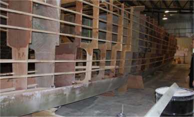 Structure typique construction acier