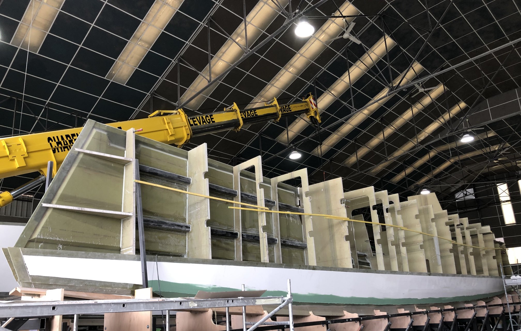 Structure typique construction acier